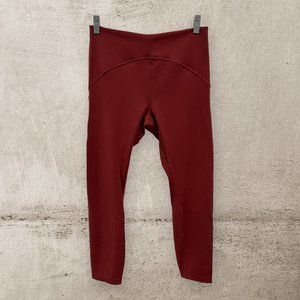 Lululemon InStill High Rise Tight Leggings 25 in Inseam in Mulled Wine 10